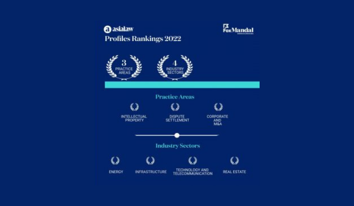 Asialaw ranks Fox Mandal Top Law Firm in India